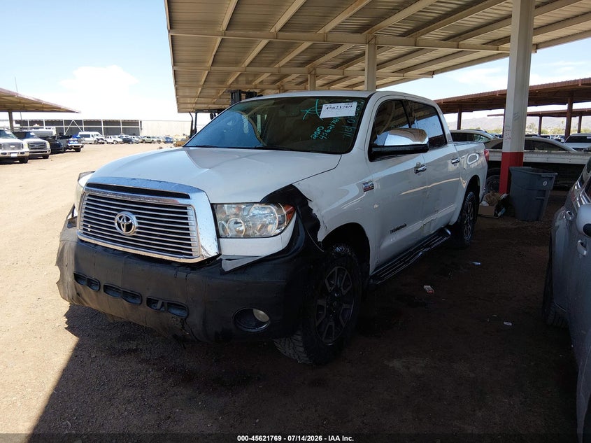 Vin: 5tffy5f11ax092647, lot: 46120235, toyota tundra limited 5.7l v8 20102