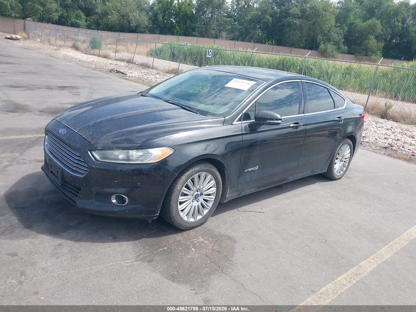 2013 Ford Fusion Hybrid Se 3FA6P0LUXDR157163 photo 1