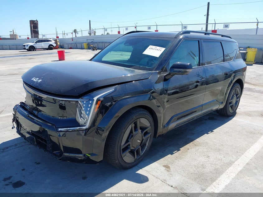 Vin: kndaefs50r6017649, lot: 46120287, kia ev9 gt-line 20242