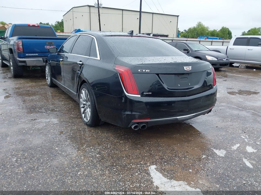Vin: 1g6kd5rs4ju116166, lot: 46120290, cadillac ct6 luxury 20183