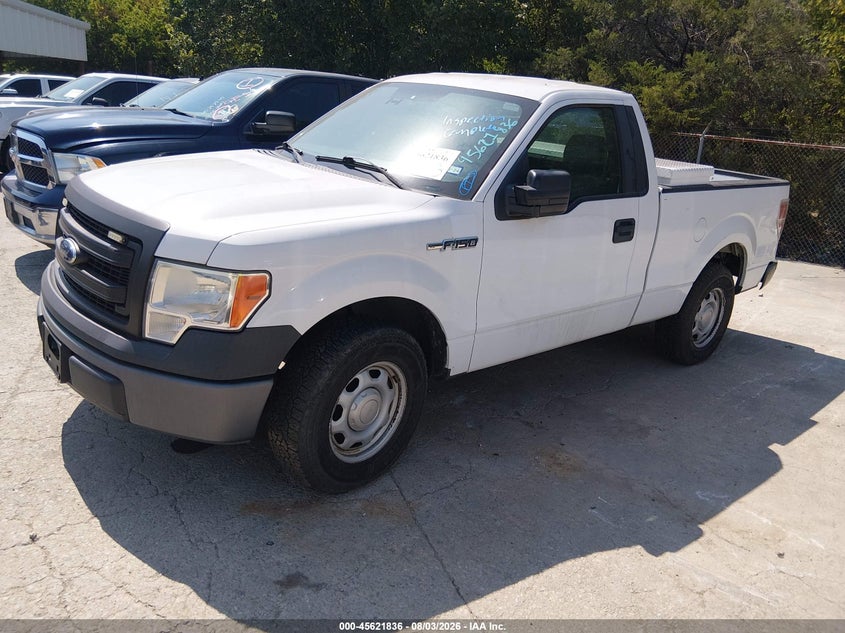 Vin: 1ftmf1cm9ekd77605, lot: 46120302, ford f-150 xl 20142