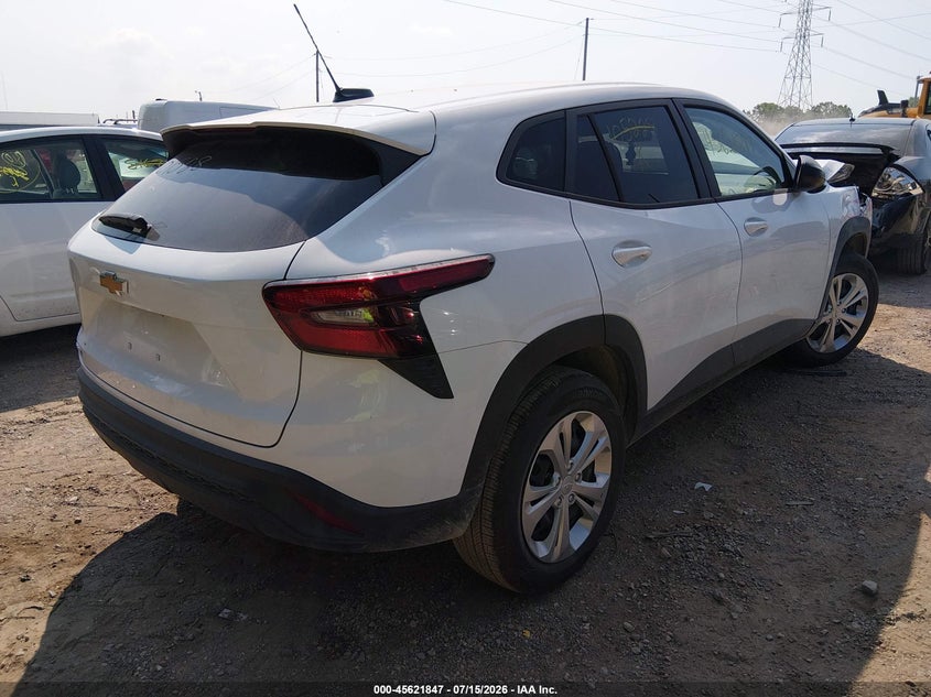 Vin: kl77lfepxtc101528, lot: 46120313, chevrolet trax fwd ls 20264