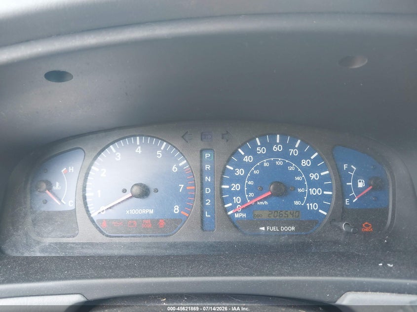 2002 Toyota Sienna Le VIN: 4T3ZF13C62U507596 Lot: 45621869
