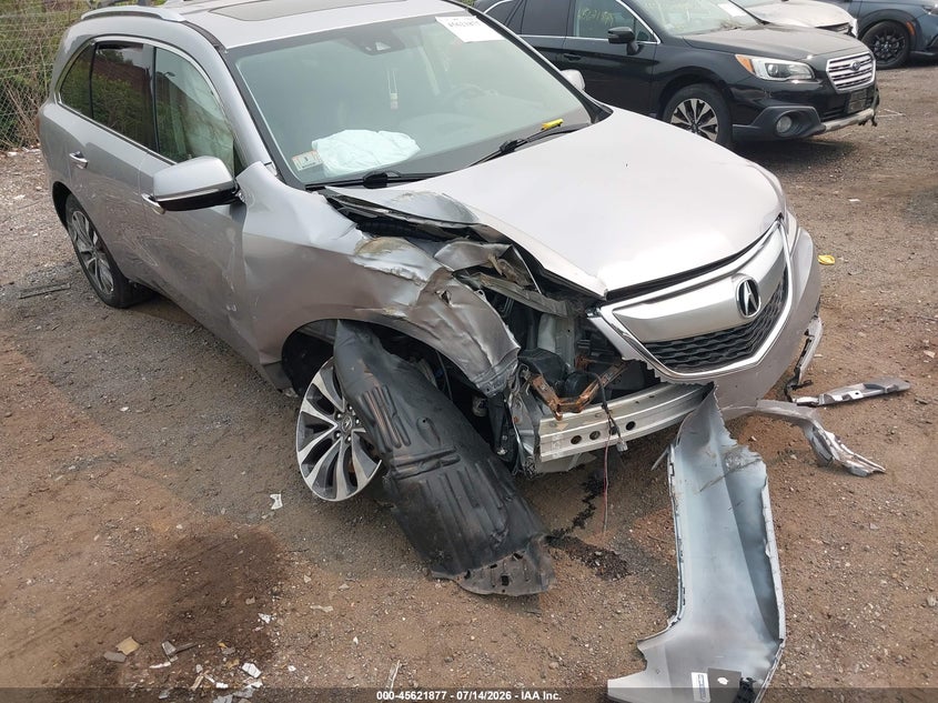 2016 Acura Mdx Technology Acurawatch Plus Packages/Technology Package VIN: 5FRYD4H48GB056915 Lot: 45621877