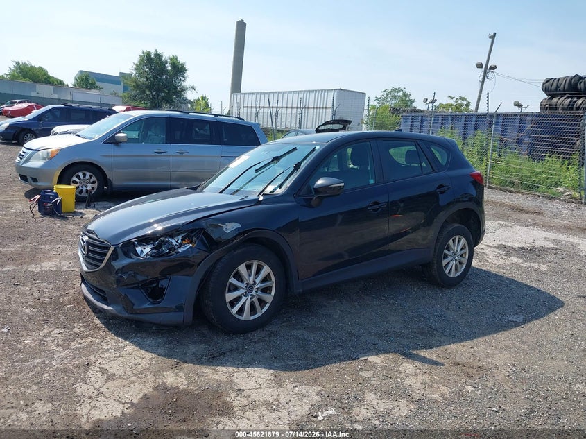 Vin: jm3ke4by7g0619605, lot: 46120345, mazda cx-5 sport 20162