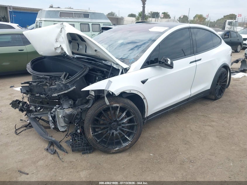 2017 TESLA MODEL X auction photo 2