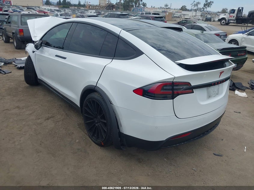 2017 TESLA MODEL X auction photo 3