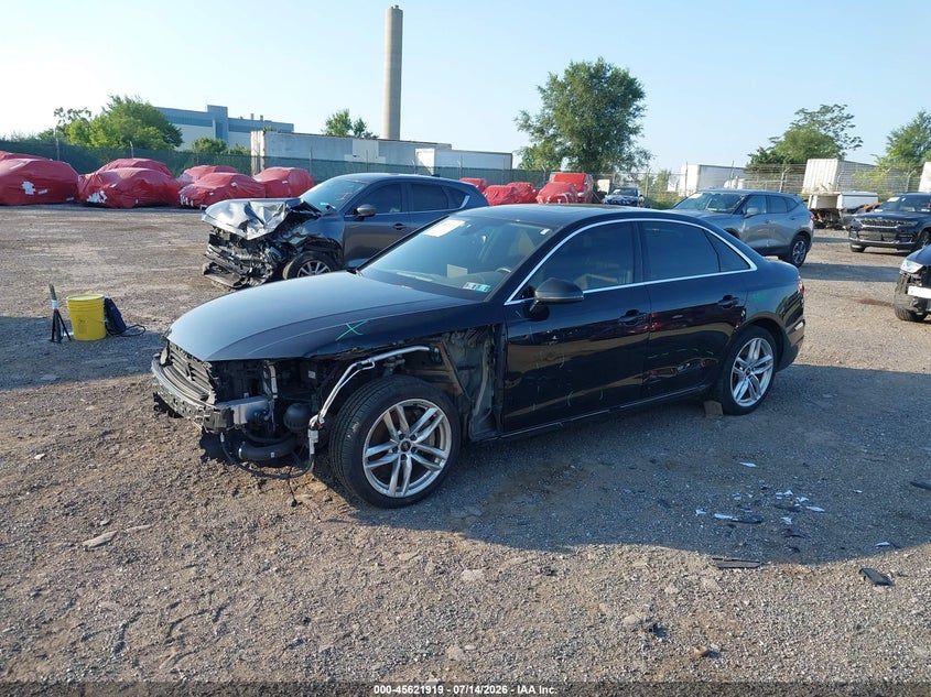Vin: waudaaf46mn006826, lot: 46120385, audi a4 premium 45 tfsi s line quattro s tronic 20212