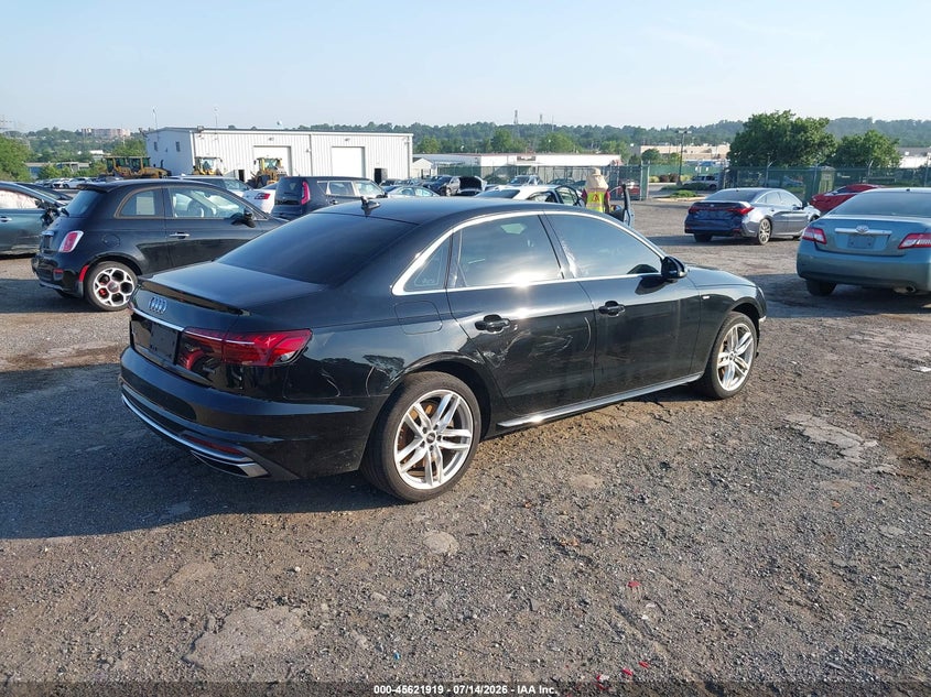 Vin: waudaaf46mn006826, lot: 46120385, audi a4 premium 45 tfsi s line quattro s tronic 20214