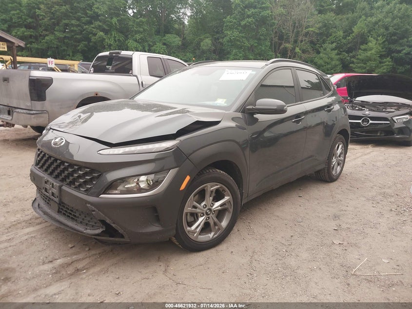 2022 Hyundai Kona Sel VIN: KM8K6CAB6NU818692 Lot: 45621932