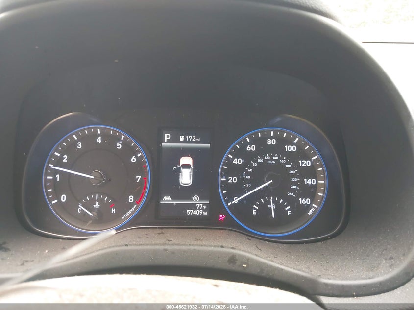 2022 Hyundai Kona Sel VIN: KM8K6CAB6NU818692 Lot: 45621932