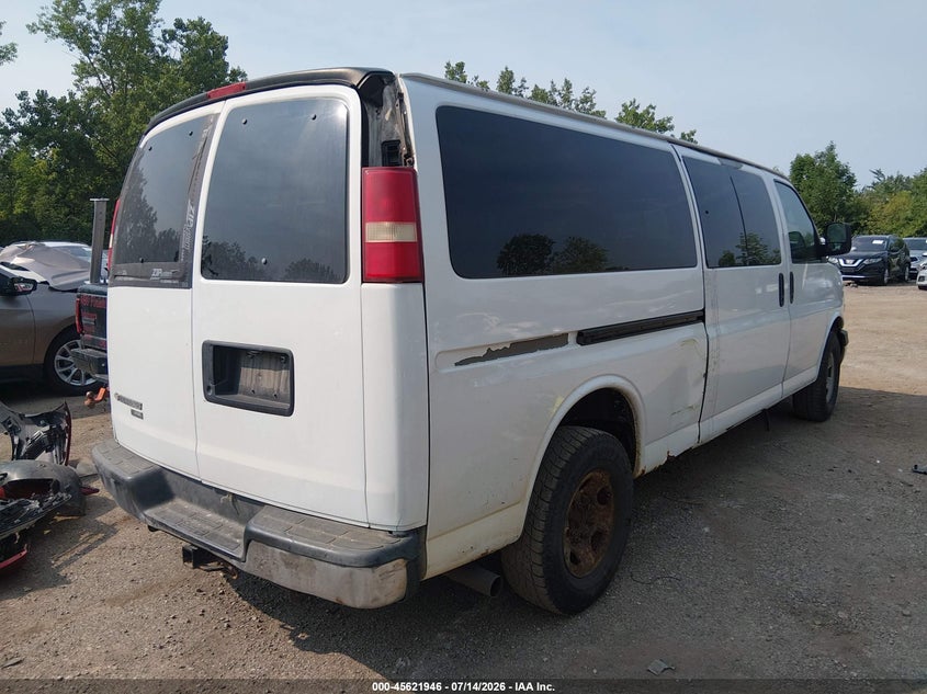 Vin: 1ga2g1dg6a1112971, lot: 46120412, chevrolet express 3500 lt 20104