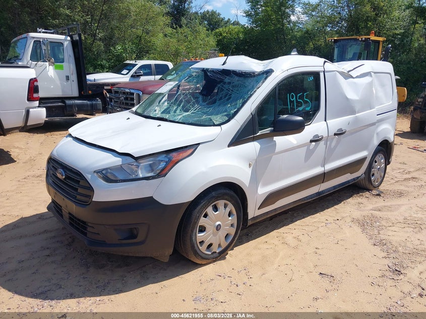 Vin: nm0ls7s22n1533142, lot: 46120421, ford transit connect xl 20222