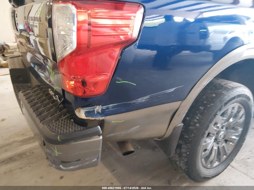 2017 Nissan Titan Platinum Reserve VIN: 1N6AA1E57HN507923 Lot: 45621956