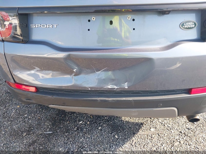 2018 Land Rover Discovery Sport Se VIN: SALCP2RX8JH776389 Lot: 45621968