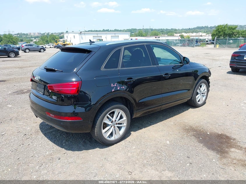 Vin: wa1eccfs5hr016803, lot: 46120437, audi q3 2.0t premium 20174