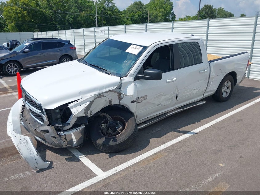 Vin: 1c6rr7tt2ms518365, lot: 46120447, ram 1500 classic slt  4x4 6'4 box 20212