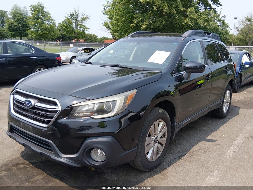 Vin: 4s4bsacc8j3285427, lot: 46120451, subaru outback 2.5i premium 20182
