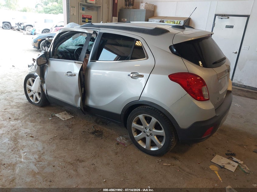Vin: kl4cjcsb4fb253095, lot: 46120458, buick encore leather 20153
