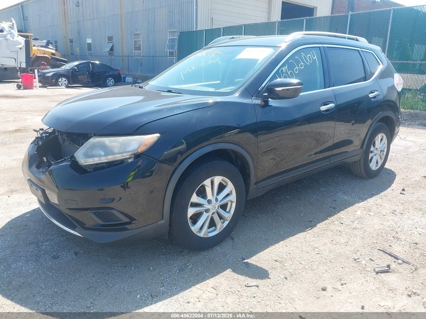 2015 NISSAN ROGUE auction photo 2