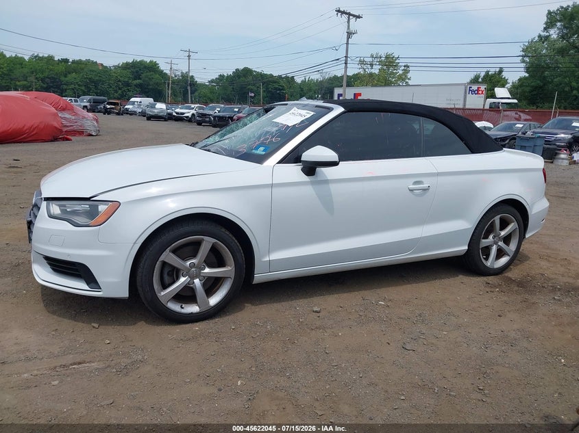 2015 Audi A3 2.0T Premium VIN: WAU7FLFF1F1081357 Lot: 45622045