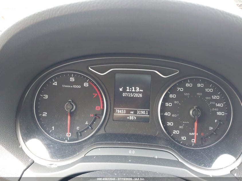 2015 Audi A3 2.0T Premium VIN: WAU7FLFF1F1081357 Lot: 45622045