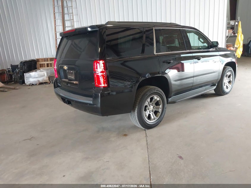Vin: 1gnskaecxjr297746, lot: 46120513, chevrolet tahoe ls 20184