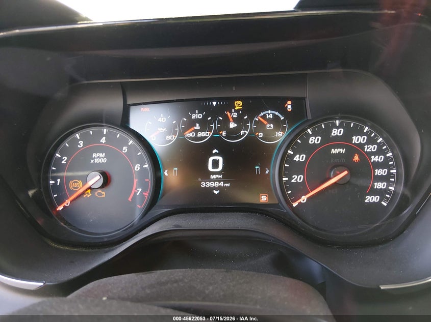 2016 Chevrolet Camaro 1Ss VIN: 1G1FE1R71G0135637 Lot: 45622053