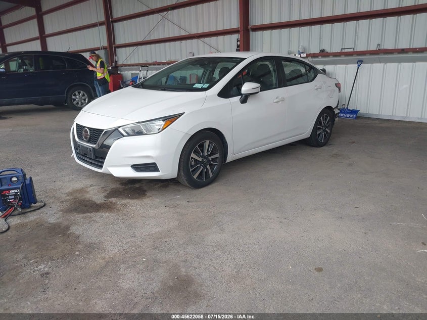 2021 NISSAN VERSA auction photo 2