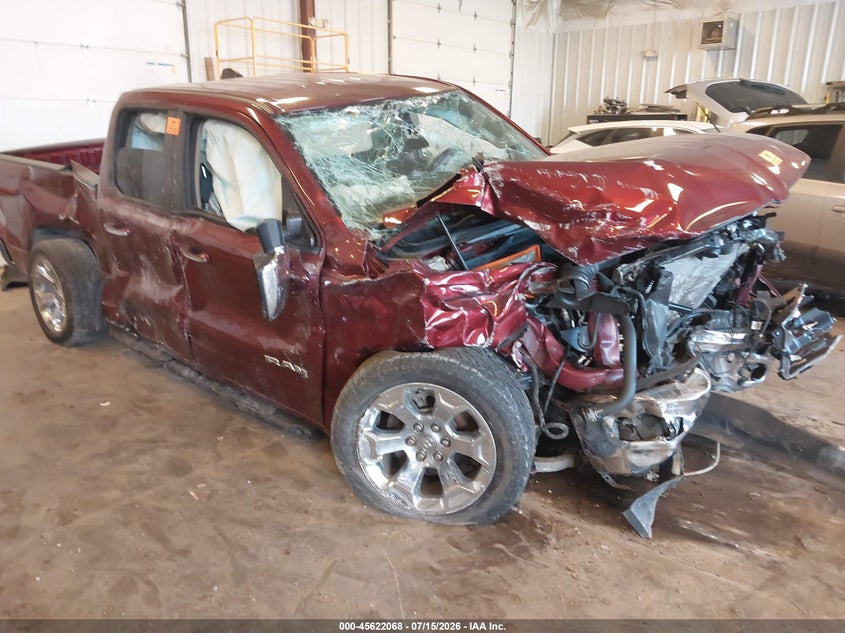 Vin: 1c6rrebt3ln373338, lot: 46120534, ram 1500 big horn  4x2 6'4 box 2020 img_1