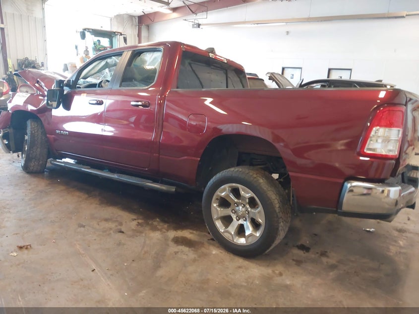 Vin: 1c6rrebt3ln373338, lot: 46120534, ram 1500 big horn  4x2 6'4 box 20203