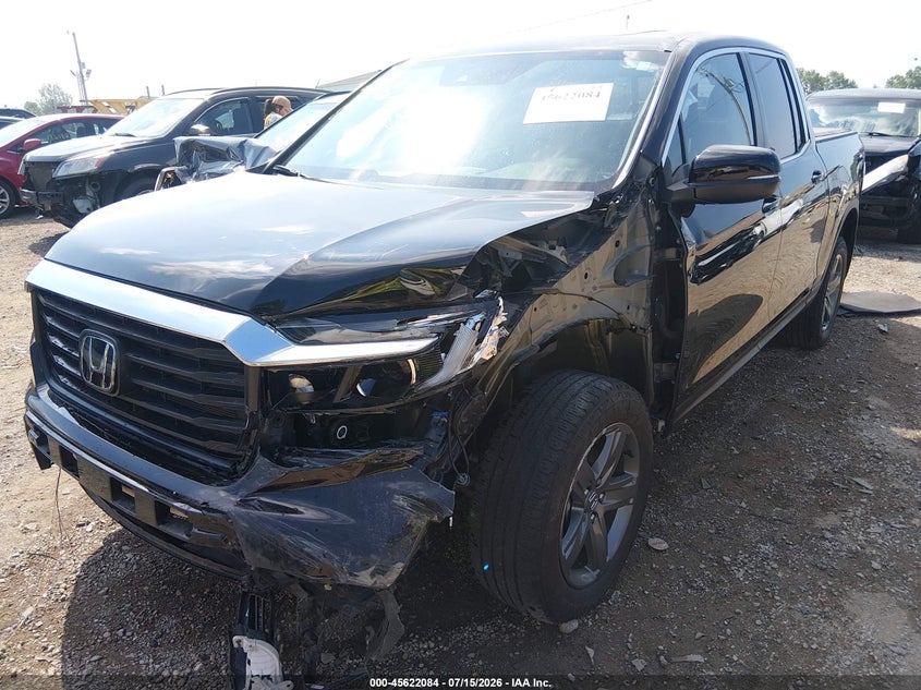 Vin: 5fpyk3f55pb056052, lot: 46120550, honda ridgeline rtl 20232