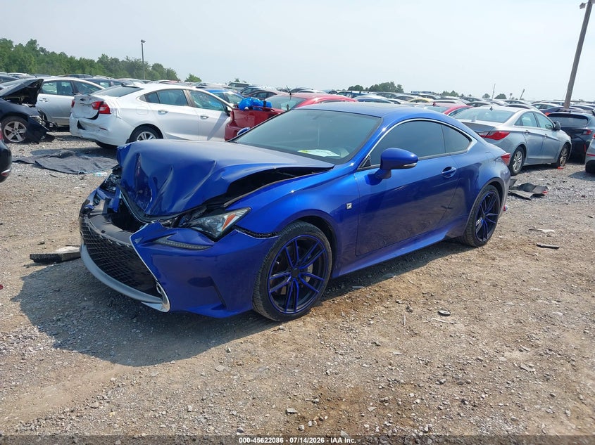 Vin: jthsm5bcxg5001900, lot: 46120552, lexus rc 300 20162
