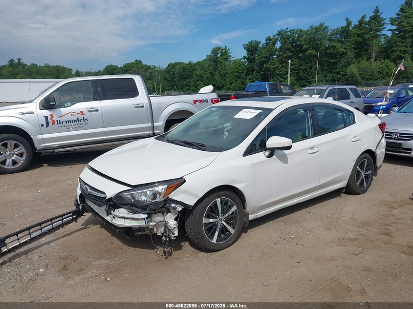 Vin: 4s3gkad60l3608939, lot: 46120561, subaru impreza premium 20202