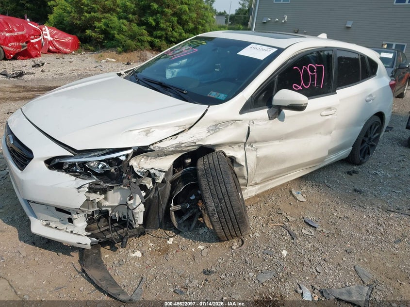 Vin: 4s3gtam66l3715779, lot: 46120564, subaru impreza sport 5-door 20202