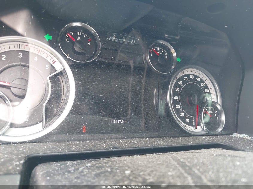 2013 Ram 2500 Laramie VIN: 3C6UR5FL7DG574867 Lot: 45622129