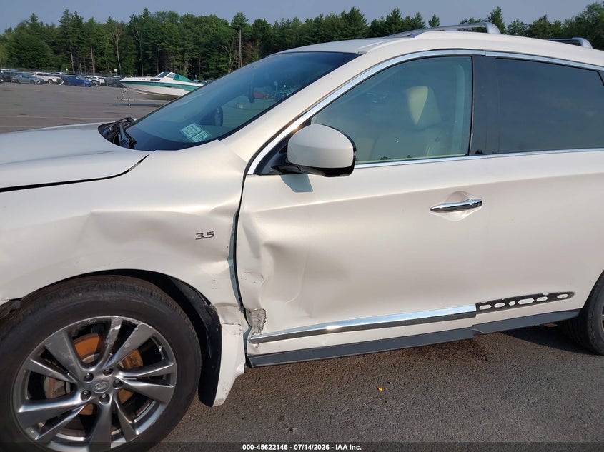 2014 Infiniti Qx60 VIN: 5N1AL0MM8EC553909 Lot: 45622146