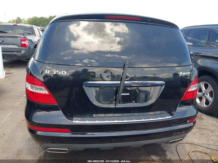 2011 Mercedes-Benz R 350 4Matic VIN: 4JGCB6FEXBA129272 Lot: 45622155