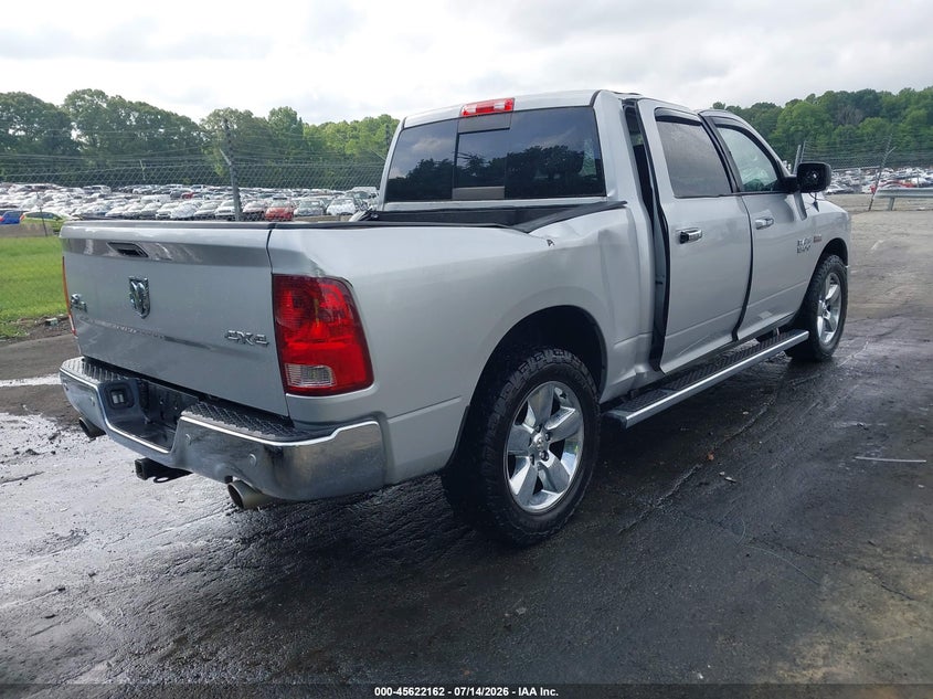 Vin: 3c6rr7lt2hg660535, lot: 46120628, ram 1500 big horn  4x4 5'7 box 20174