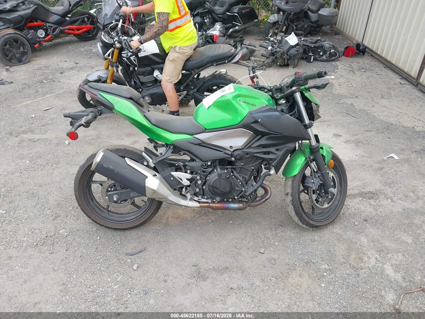 2024 Kawasaki Er500 VIN: ML5ERGE12RDA11056 Lot: 45622185
