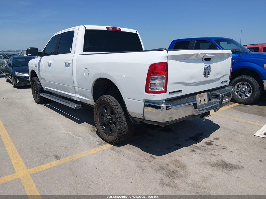 Vin: 3c6ur5dl8mg676875, lot: 46120660, ram 2500 big horn  4x4 6'4 box 20213