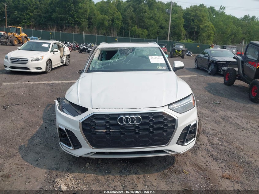 2023 Audi Q5 Premium Plus 45 Tfsi S Line Quattro VIN: WA1EAAFY2P2019342 Lot: 45622221