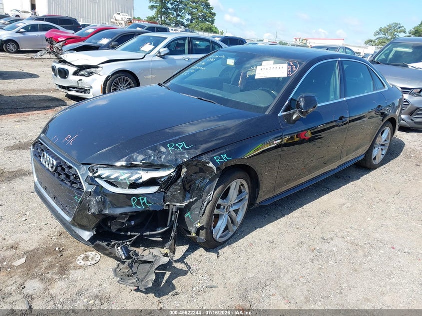 Vin: wauenaf47ln007183, lot: 46120710, audi a4 premium plus 45 tfsi quattro s tronic 20202
