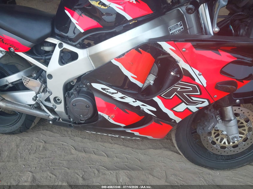 1997 HONDA CBR900 auction photo 8