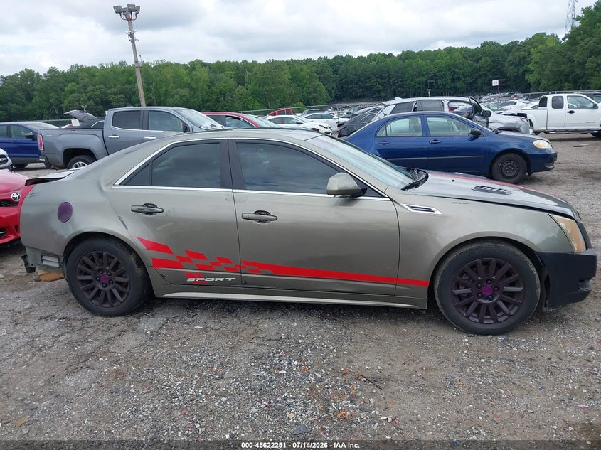 2010 Cadillac Cts Luxury VIN: 1G6DE5EG6A0109783 Lot: 45622251