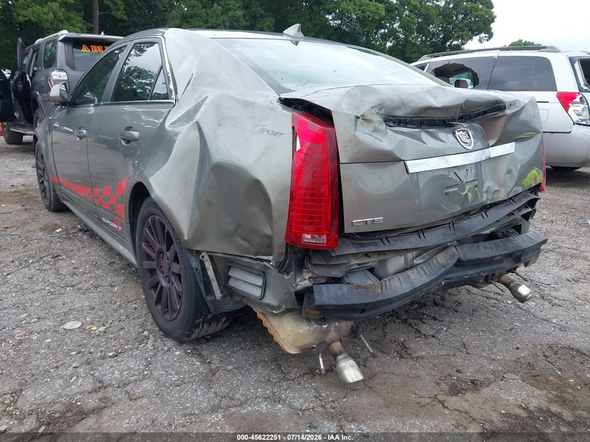 2010 Cadillac Cts Luxury VIN: 1G6DE5EG6A0109783 Lot: 45622251