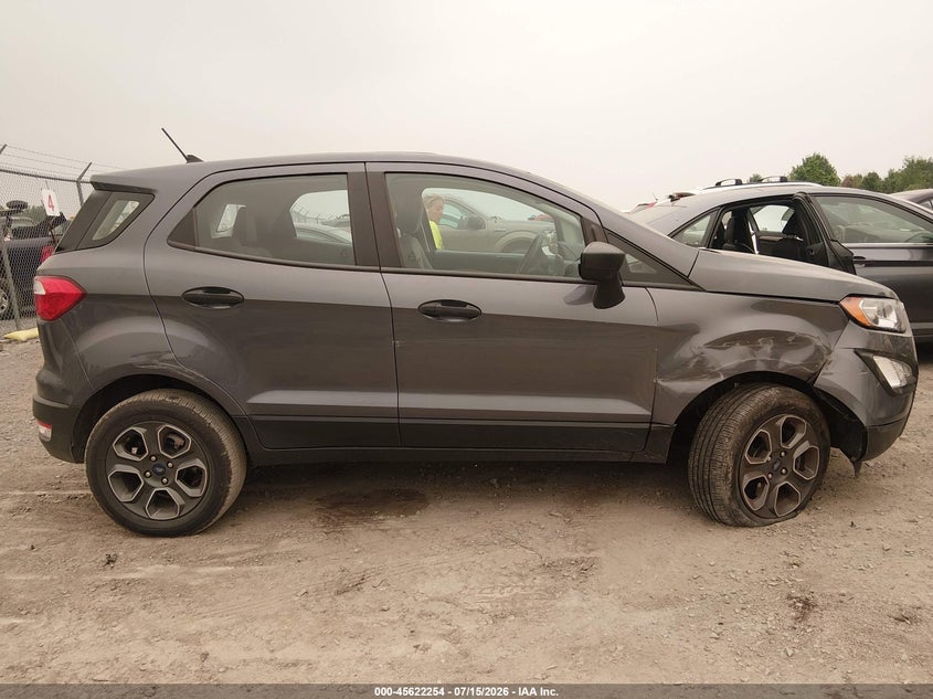2021 Ford Ecosport S VIN: MAJ6S3FL0MC403638 Lot: 45622254