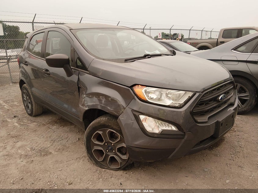 2021 Ford Ecosport S VIN: MAJ6S3FL0MC403638 Lot: 45622254