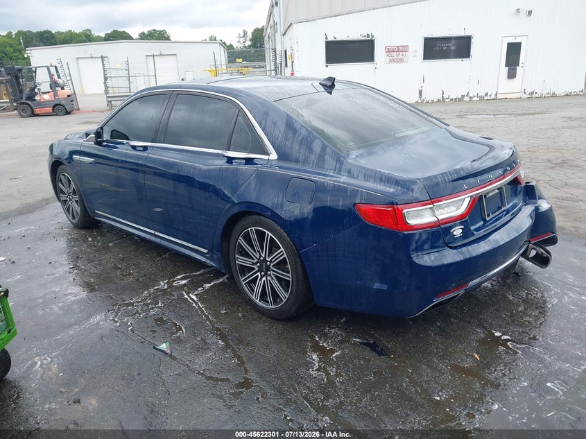 Vin: 1ln6l9rp8j5612565, lot: 46120767, lincoln continental reserve 20183