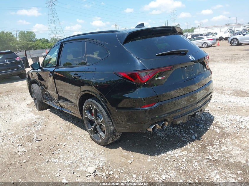 Vin: 5j8yd8h8xsl000929, lot: 46120784, acura mdx type s advance package 20253